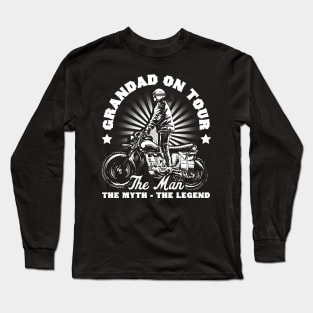 Granddad Biker Design Long Sleeve T-Shirt